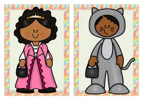 anteprima - Flashcard - Deutsch/DaZ - Fasching / Karneval - Bildkarten / Flashcards (Carnevale) - Pagina 3