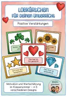 Vorschau - Anderer Materialtyp - Lobkärtchen für deinen Unterricht: Positive Verstärkung, Motivation und Wertschätzung im Klassenzimmer - Deckblatt