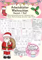 anteprima - Esercizi - Deutsch/DaZ - Arbeitsblätter Weihnachten - Sprachförderung, Wortschatz, Inklusion (Esercizi: "Natale") - Pagina di copertina