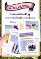 Vorschau - Arbeitsblätter - Arbeitsheft: Thema Beschreibung - Deckblatt