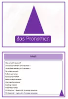 Vorschau - Aufgabenkarten - Pronomen | Entdeckerkartei und Informationskarten - Seite 2