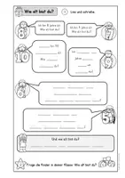 anteprima - Esercizi - DaZ - Übungsheft "Ich lerne Deutsch 1" - erste Sätze, Zahlen, Farben, Schulsachen (Quaderno di esercizi: “Imparo il tedesco 1 – Benvenuti a scuola”) - Pagina 3