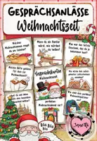 Vorschau - Bildkarten - Erzählkarten / Gesprächskarten zur Weihnachtszeit - Deckblatt