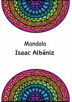 Vorschau - Mal- und Bastelvorlagen - Mandala Isaac Albeniz - Deckblatt