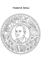 Vorschau - Mal- und Bastelvorlagen - Mandala Frederick Delius - Seite 2