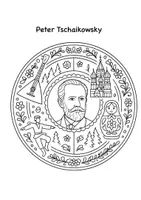 Vorschau - Mal- und Bastelvorlagen - Mandala Peter Tschaikowsky (2) - Seite 2