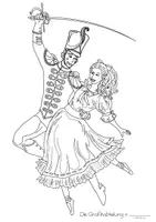 Vorschau - Mal- und Bastelvorlagen - Ausmalbilder - Nussknacker 🤎✨ - Seite 2