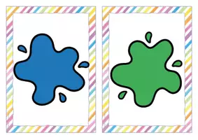 anteprima - Flashcard - Englisch/Deutsch/DaZ - Colours/Farben - flashcards/Bildkarten - Pagina 2
