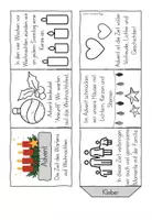 Vorschau - Mal- und Bastelvorlagen - Leporello zum Advent - Seite 1