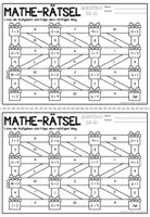 Vorschau - Arbeitsblätter - Mathe-Rätsel Maze Labyrinth - Addition ZR 10 (Weihnachten) - Seite 3