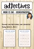 Vorschau - Mal- und Bastelvorlagen - Materialpaket zu Young World 3, Unit 2 - Seite 1