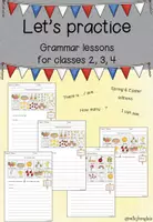 Vorschau - Arbeitsblätter - English grammar differenziert #homeschooling - Deckblatt