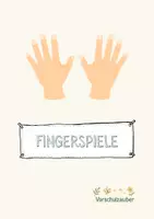 Vorschau - Spiele - Fingerspiele "Im Wald" - spielerisch Sprache, Motorik und Konzentration fördern - Deckblatt