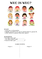 Vista previa - Hojas de trabajo - WHO IS WHO? - Portada