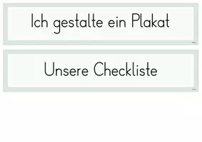 Vorschau - Arbeitsblätter - Plakat gestalten (Kriterien, Checkliste, Poster) - Seite 3