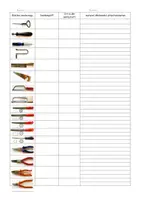 Vorschau - Arbeitsblätter - Meine eigene Werkzeugliste (Holz/Metall) - Seite 1
