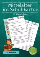 Vorschau - Arbeitsblätter - Das Mittelalter im Schuhkarton/ Präsentation - Deckblatt