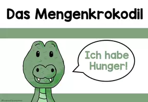 Vorschau - Poster - Die kleine Eins und das Mengenkrokodil: Deckblatt - Seite 2