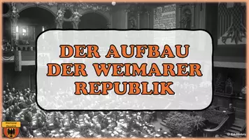 Vorschau - Stundenentwürfe - Aufbau der Weimarer Republik (AB + Lösungen) - Seite 1