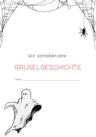 Vorschau - Unterrichtsreihen - Gruselgeschichten schreiben - Seite 1