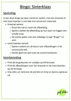 Voorbeeld - JufNika_Bingo Sinterklaas - Pagina 2