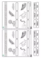 Vista previa - Refuerzo / NEE / Materiales de apoyo - Animals body parts. Unit: Living things - página 2