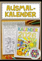 Vorschau - Mal- und Bastelvorlagen - Kalender zum Ausmalen (Malvorlagen) - Deckblatt