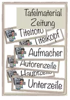 Vorschau - Arbeitsblätter - Zeitung in der Grundschule - Materialpaket - Seite 1