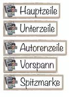 Vorschau - Arbeitsblätter - Zeitung in der Grundschule - Materialpaket - Seite 2