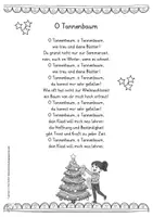 Vorschau - Mal- und Bastelvorlagen - Weihnachtslieder für die Grundschule – 8 kostenlose Liedtexte - Seite 3
