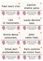 Aperçu - Apprentissages en autonomie - Cartes à pince : nom propre ou nom commun ? - Page 3