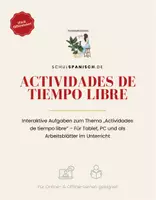 Vorschau - Arbeitsblätter - Actividades de tiempo libre / -er/-ir Verben (2fach differenziert) - Deckblatt