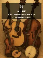 Vorschau - Stundenentwürfe - „Saiteninstrumente - Gitarre, Geige & Country-Musik" (Stundenverlauf) - Deckblatt