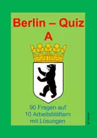 Vorschau - Arbeitsblätter - Berlin-Quiz A - Deckblatt