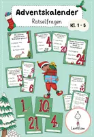 Vorschau - Spiele - Adventskalender: Quiz, Rätsel | Klasse 1 - 5 - Deckblatt