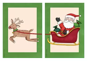anteprima - Flashcard - Englisch/Deutsch/DaZ - Christmas/Weihnachten - Bildkarten/flashcards - Pagina 2