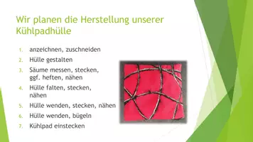 Vorschau - Arbeitsblätter - Nähen mit der Nähmaschine: Kühlpadhülle - Seite 3