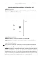 Vorschau - Arbeitsblätter - Kern- und Halbschatten (Zwei Lichtquellen) + Bunte Halbschatten - Seite 1