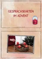 Vorschau - Stationenlernen - Im Advent - Gesprächskarten - Seite 1