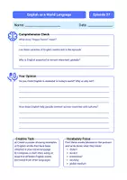 Vorschau - Arbeitsblätter - Listening Comprehension: English as a World Language - Seite 2