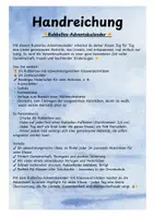 Vorschau - Anderer Materialtyp - Rubbellos Adventskalender Igel / Igelklasse - Seite 1