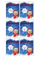 Vorschau - Anderer Materialtyp - Rubbellos Adventskalender Igel / Igelklasse - Seite 2