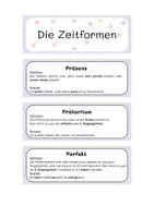 Vorschau - Merkblätter - Fächer mit Grammatikregeln - Deutsch - Seite 3