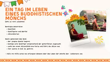 Vorschau - Arbeitsblätter - Leben eines Mönches im Buddhismus - Seite 3