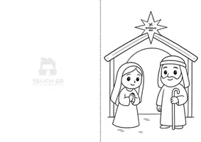 anteprima - Esperimenti - Circuito di carta - La Natività - Pagina 1