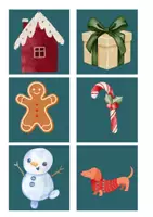 Vorschau - Fördermaterial/Inklusion - Erzählung Weihnachten, rote Faden, mündliche Erzählkompetenz - Seite 2