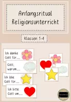 Vorschau - Bildkarten - Materialpaket - Rituale Religionsunterricht - Seite 1