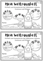 Vorschau - Arbeitsblätter - Übungsheft: Selbstlaute, Umlaute, Zwielaute und Mitlaute (Miniheft) - Seite 3