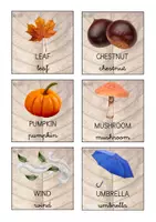 Vista previa - Juegos / Gamificación - AUTUMN PACK 20 recursos (letra ligada) - página 2