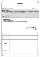 Vorschau - Klassenarbeiten - Deutsch 5+6: Materialpaket für Leistungsüberprüfungen (inkl. Erwartungshorizont) - Seite 1